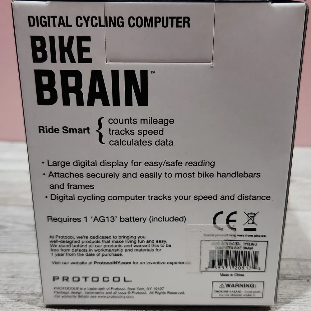 Bike Brain Digital Cycling Computer - Green